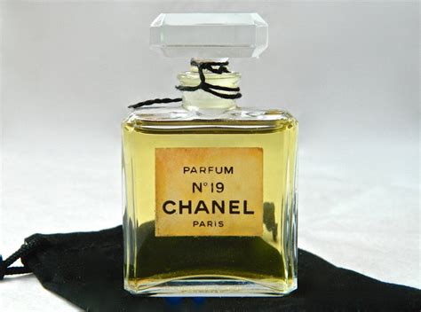 vintage chanel 19 parfum tester spray|Vintage Chanel 19 for sale .